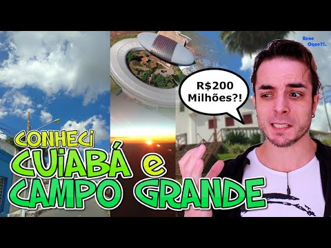 CUIABÁ e CAMPO GRANDE: 5 Coisas Marcantes!