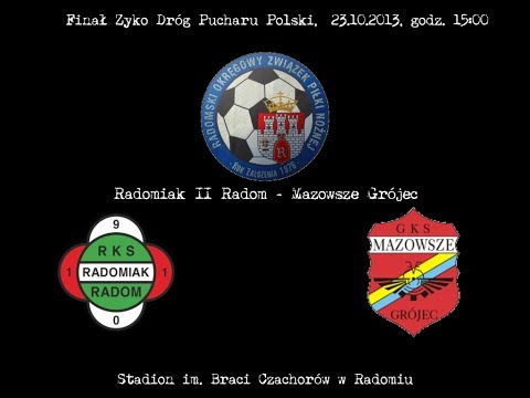 Radomiak II Radom - Mazowsze Grójec 0:0 k. 4:3 - skrót meczu