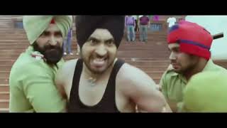 Diljit Dosanjh Fight Scene  Punjabi Movie  The Lio