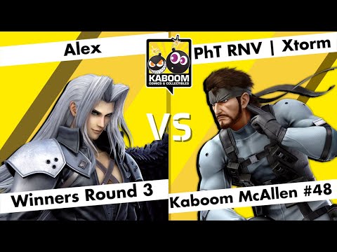 Alex (Sephiroth, Wolf) vs PhT RNV | Xtorm (Snake) - WR3 - Kaboom McAllen #48