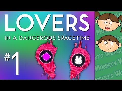 Let's Play Lovers in a Dangerous Spacetime Co Op Gameplay Part 1 - We Love Space-Bunnies!