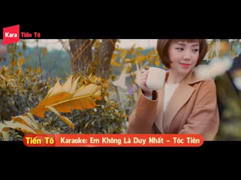 Anh không là duy nhất karaoke tone nam