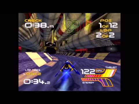 Wipeout XL (PS1) Gameplay