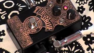 Machsonic Thrust Drive Overdrive guitar effects pedal demo