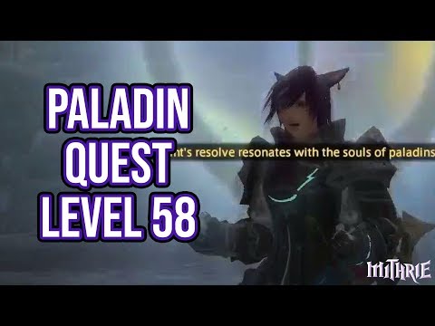 FFXIV 3.0 0702 Paladin Quest Level 58