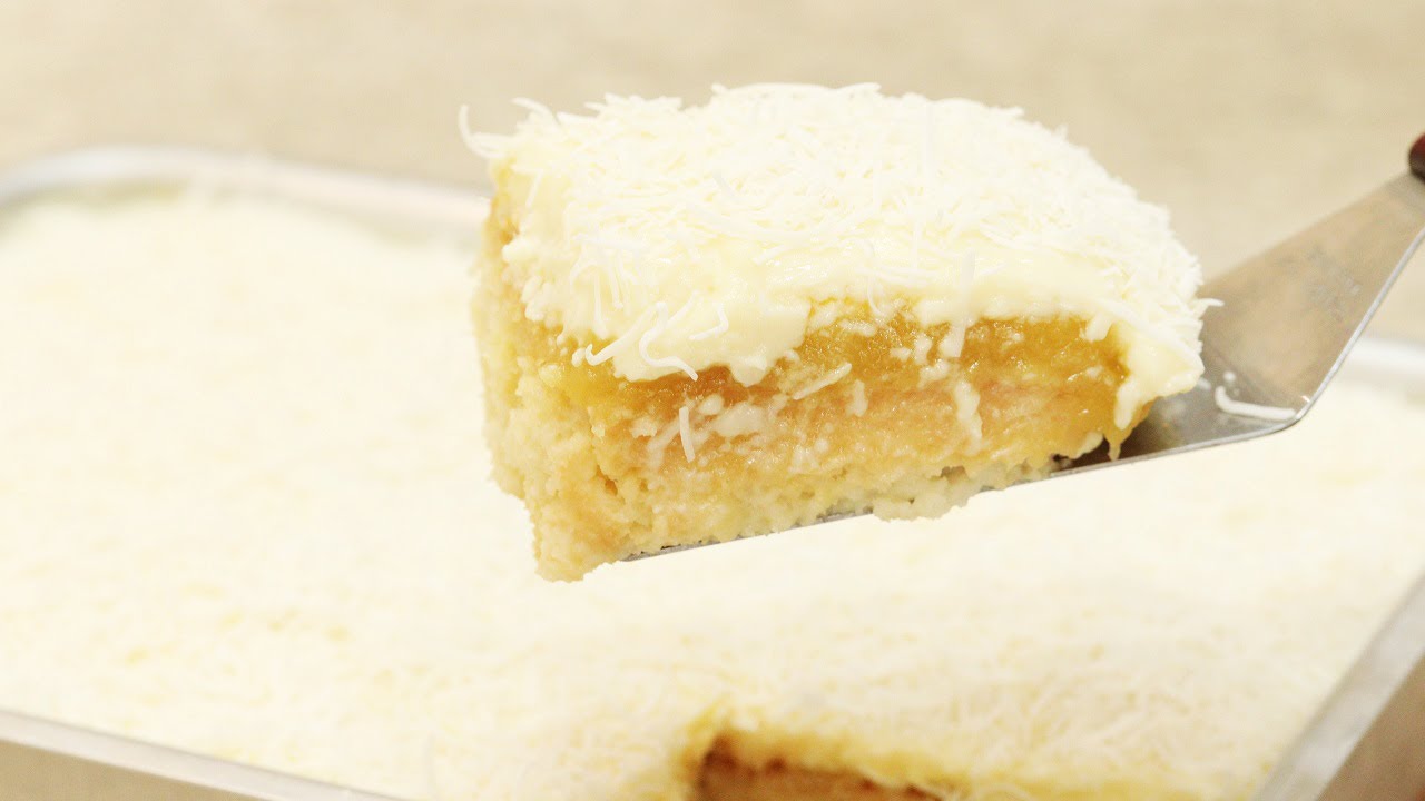 BOLO CREME DE ABACAXI QUE DERRETE NA BOCA!! LEVÍSSIMO - CREMOSO - SUPER FÁCIL - Isamara Amâncio