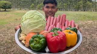 Southern Fried Cabbage Recipe | Delicious Fried Cabbage with Sausage