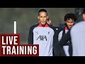 LIVE Champions League training | Liverpool vs Napoli