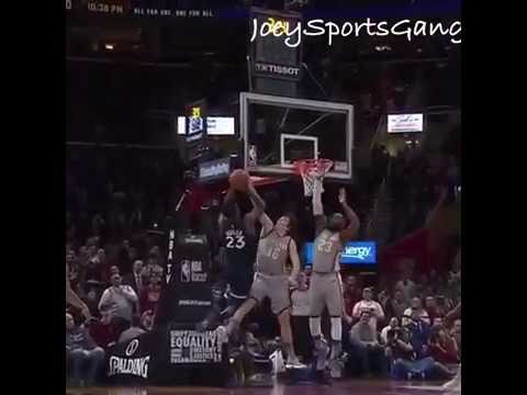 LeBron James Game Winning Block and Shot Against Timberwolves