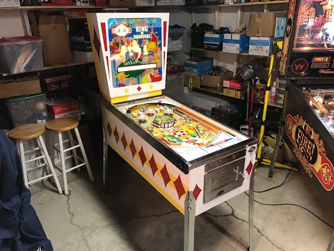 1967 Gottlieb King of Diamonds pinball restoration