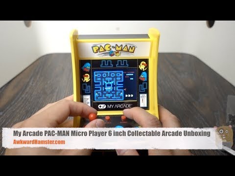 My Arcade PAC-MAN Micro Player Arcade Unboxing