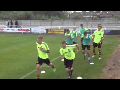 Hull City Reserves warm up for season opener