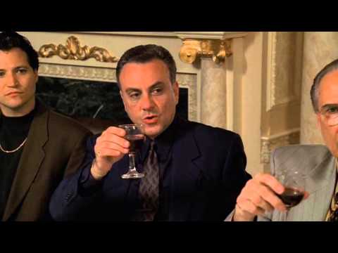 The Sopranos: To a new boss! To Junior! Salute!