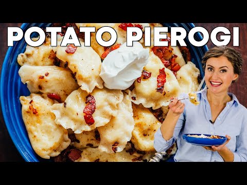 Cheesy Potato Pierogi Recipe (Vareniki) - Natasha's Kitchen