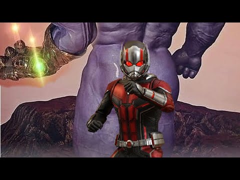 Antman Crawls Up Thanos’ Ass | Antman VS Thanos