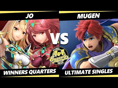 4o4 Smash Night 30 Winners Quarters - Mugen (Roy) Vs. jo (Pyra Mytha) SSBU Ultimate Tournament