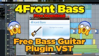 Video thumbnail for 🔥 "4Front Bass" 🔥 Review Free Bass Guitar VST Plugin | Free Download and Install | Free Bass Synth by WAVE Artist Studio