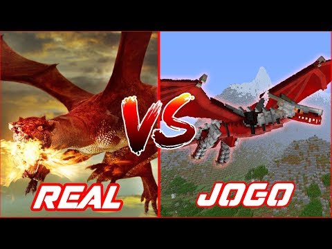 FIRE DRAGON in REAL LIFE vs FIRE DRAGON in MINECRAFT ‹ Koow ›