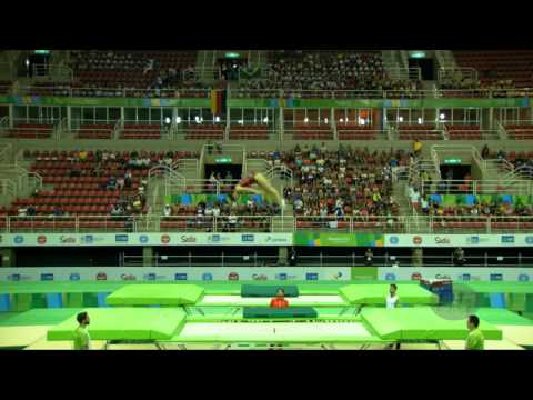 LIU Lingling (CHN) - 2016 Olympic Test Event, Rio (BRA) - Qualification Trampoline Routine 1
