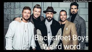 Backstreet Boys - Weird World (HQ)_128K)