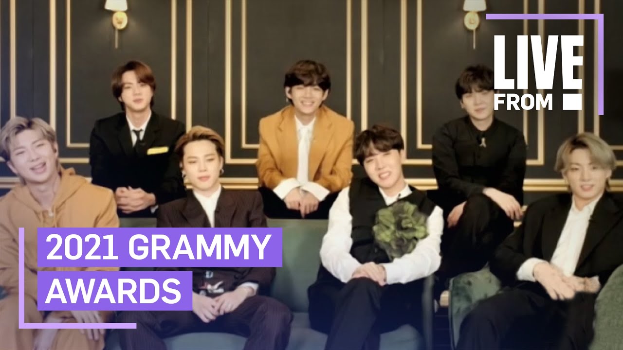 BTS Feeling "Dynamite" at 2021 GRAMMY Awards | E! Red Carpet & Award Shows thumnail