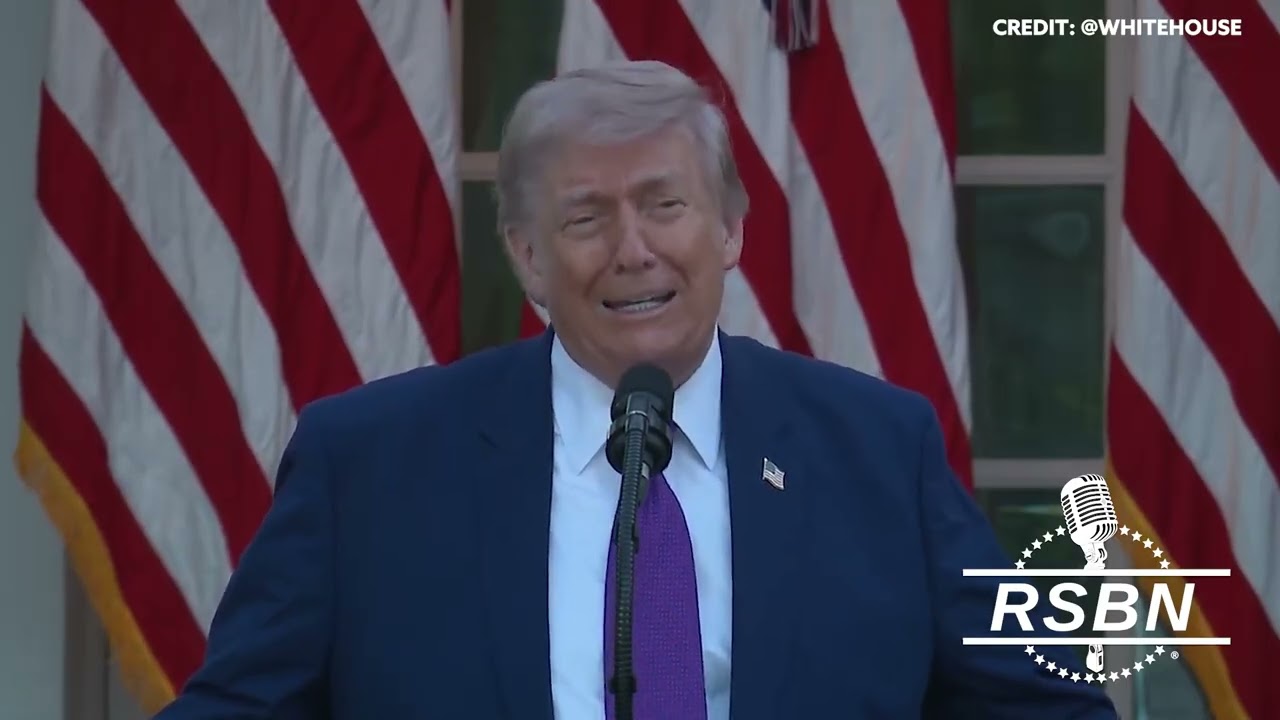 FULL SPEECH: President Trump Hosts a Police Week Dinner in the Rose Garden - 05/11/26