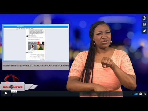 5.13.18 - News for the deaf community powered by CNN in American Sign Language (ASL).
