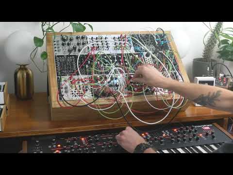 Eurorack Abstract Analog Percussive Explorations ft. Bastl Dark Matter, Rampage, Instruo CS-L & more