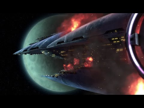 Anakin Skywalker Sabotages the Malevolence [4K HDR] - Star Wars: The Clone Wars