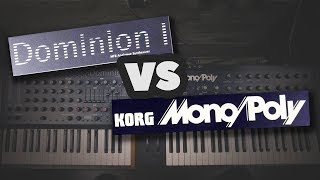 Video thumbnail for Korg Mono/Poly VS Mfb Dominion 1 [ SOUND COMPARISON ] by Supah Dupah