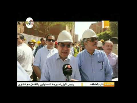 السيد محافظ القاهرة جولة تفقدية لوزير البترول و سيادته لأعمال المشروع القومى لتوصيل الغاز للمنازل 
