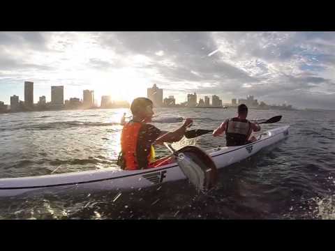 Varsity College Marine Sufski Series 2014 - Race 9 - HiQ Surfski Challenge