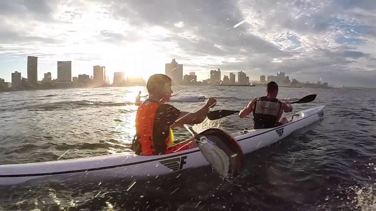 Varsity College Marine Sufski Series 2014 - Race 9 - HiQ Surfski Challenge