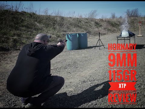 AMMO REVIEW: 9mm +P 124 gr Hornady XTP in Calibrated Gel (2021)