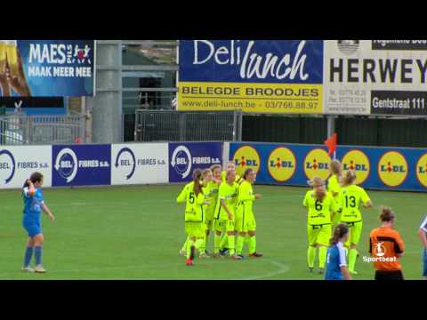 AA Gent Ladies vs RC Genk Finale BVB U16 De Goals 5 4