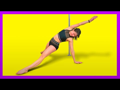 Pole Dance Floorwork Moves (FOR BEGINNERS)