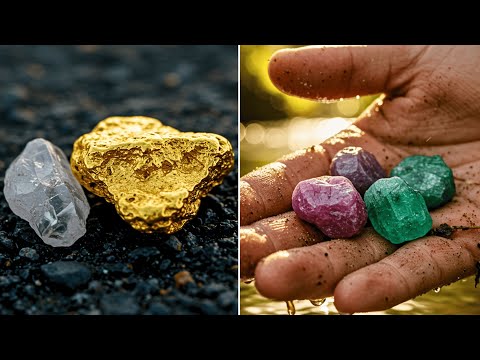 ¿Todos los ríos tienen ORO o DIAMANTES? Cómo encontrar GEMAS VALIOSAS en los RÍOS