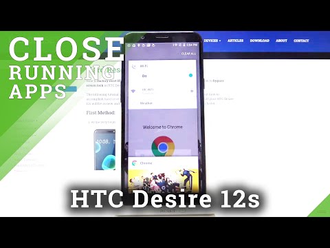 Background in HTC Desire 12s – Switch Off Running Apps