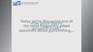 How Much Does A Gunsmith Make