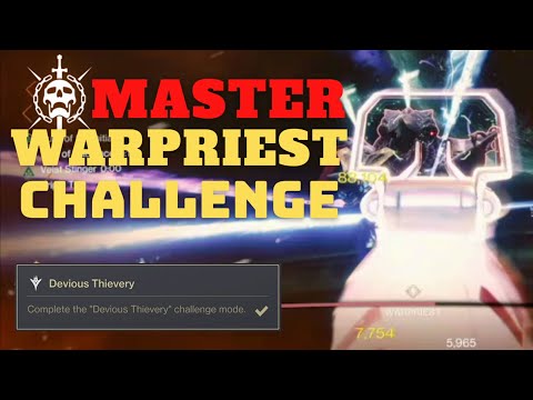 Master Warpriest Challenge | Devious Thievery | #destiny2 #kingsfall #endgame