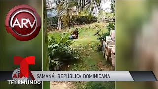 Graban a sujeto golpeando a su esposa frente a sus hijos | Al Rojo Vivo