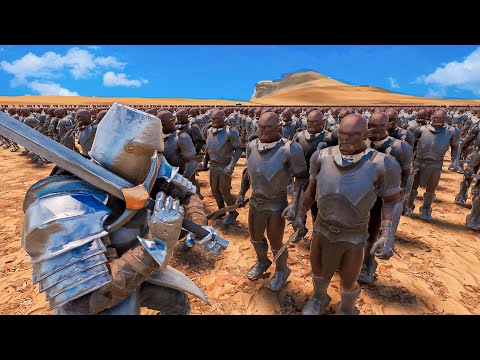 HEAVY KNIGHTS vs 5 MELEE  SQUADS | Ultimate Epic Battle Simulator 2 UEBS 2