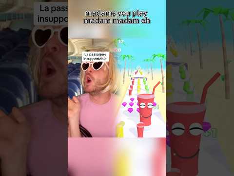 La passagère insupportable #shorts#funny#YouTube#game