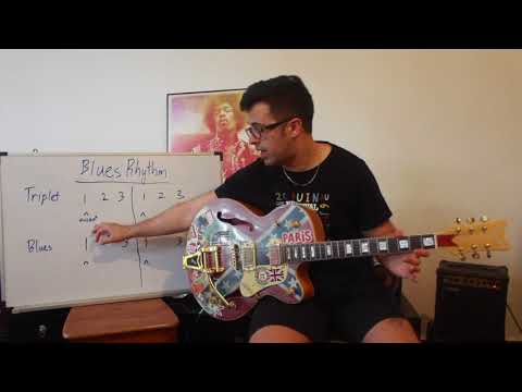 Learn how to count and understand the Blues Rhythm