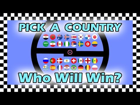 Marble Race Country Balls World Cup 2018 Russia Re Run Prediction Algodoo