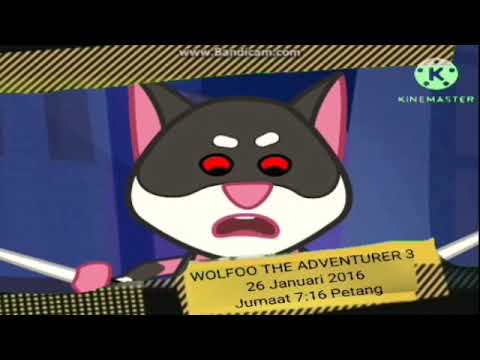 Bananana TV9 - Wolfoo The Adventurer 3 airing on TV9 promo (January 2016)