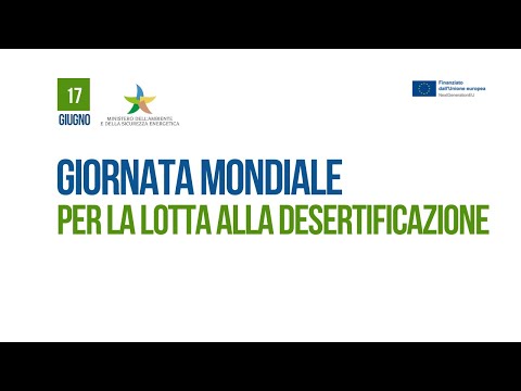 Giornata Mondiale per la lotta alla Desertificazione