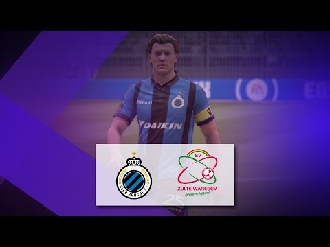 FIFA 19 Proximus ePro League / Club Brugge - SV Zulte Waregem / Matchday 01 (NL)