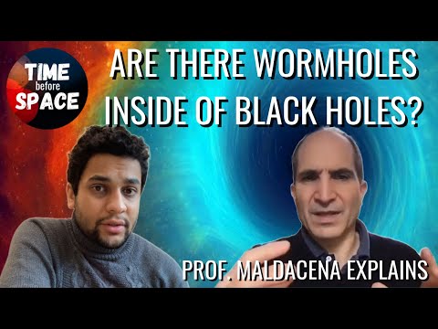TQ2: Are there wormholes inside black holes? Prof. Juan Maldacena explains.