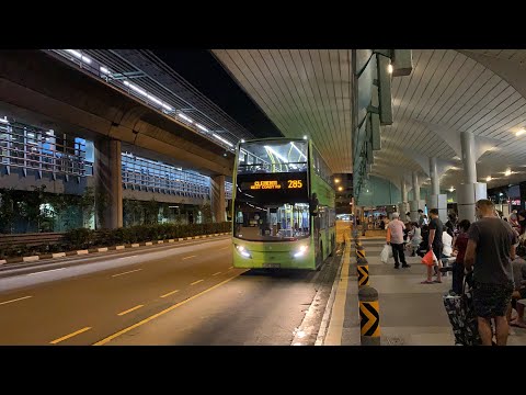Tower Transit SG Alexander Dennis Enviro500 MMC (Batch 1) SMB3527M on Feeder 285 at Bus Stop 17171